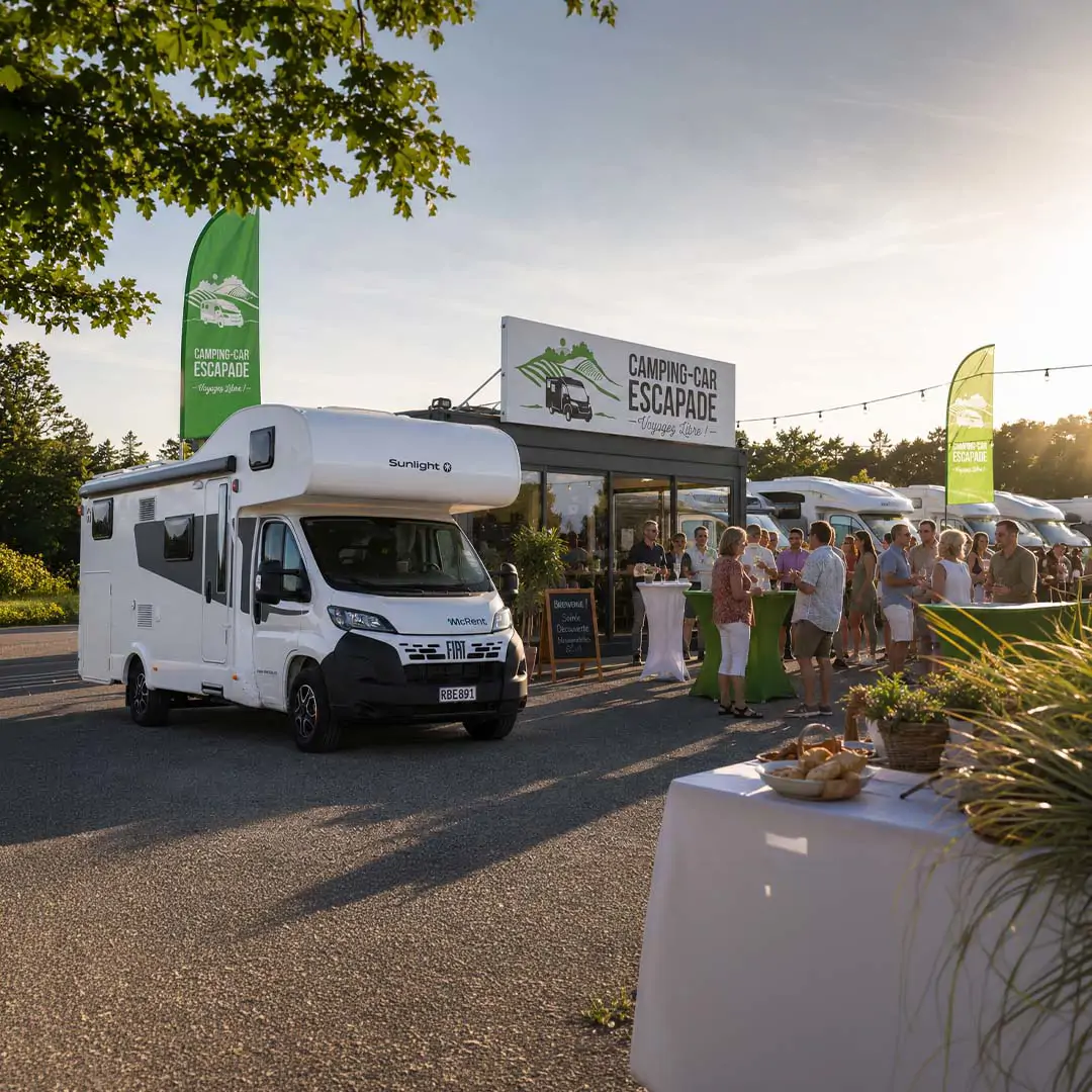 Inauguration Camping Car Escapade 21