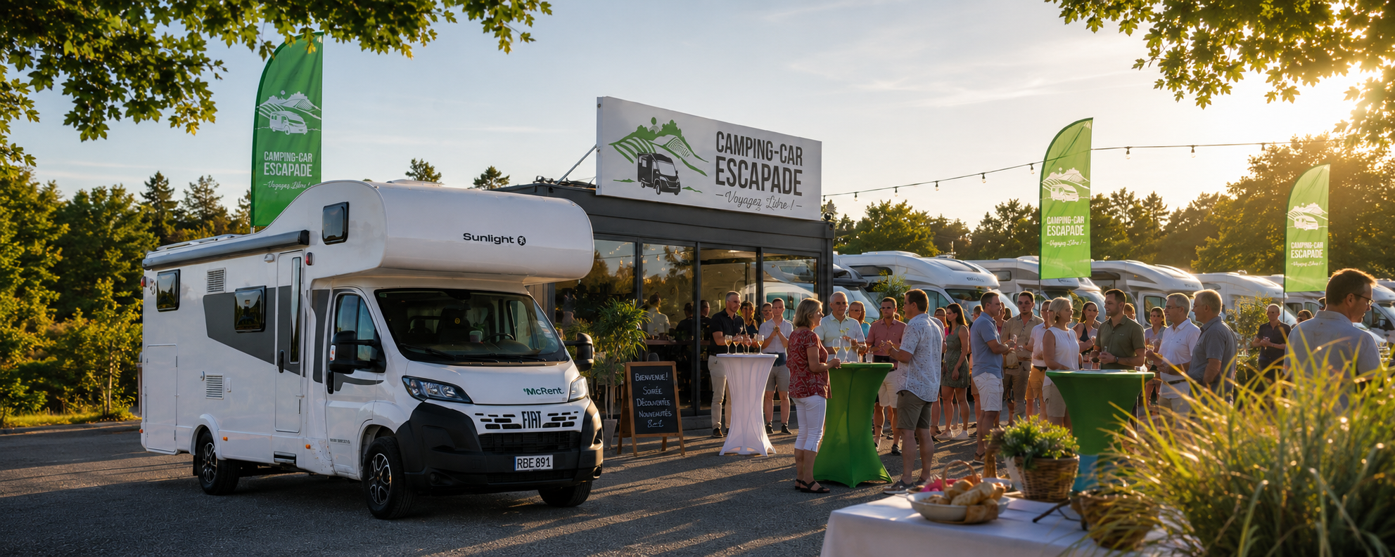 Inauguration Camping Car Escapade 21
