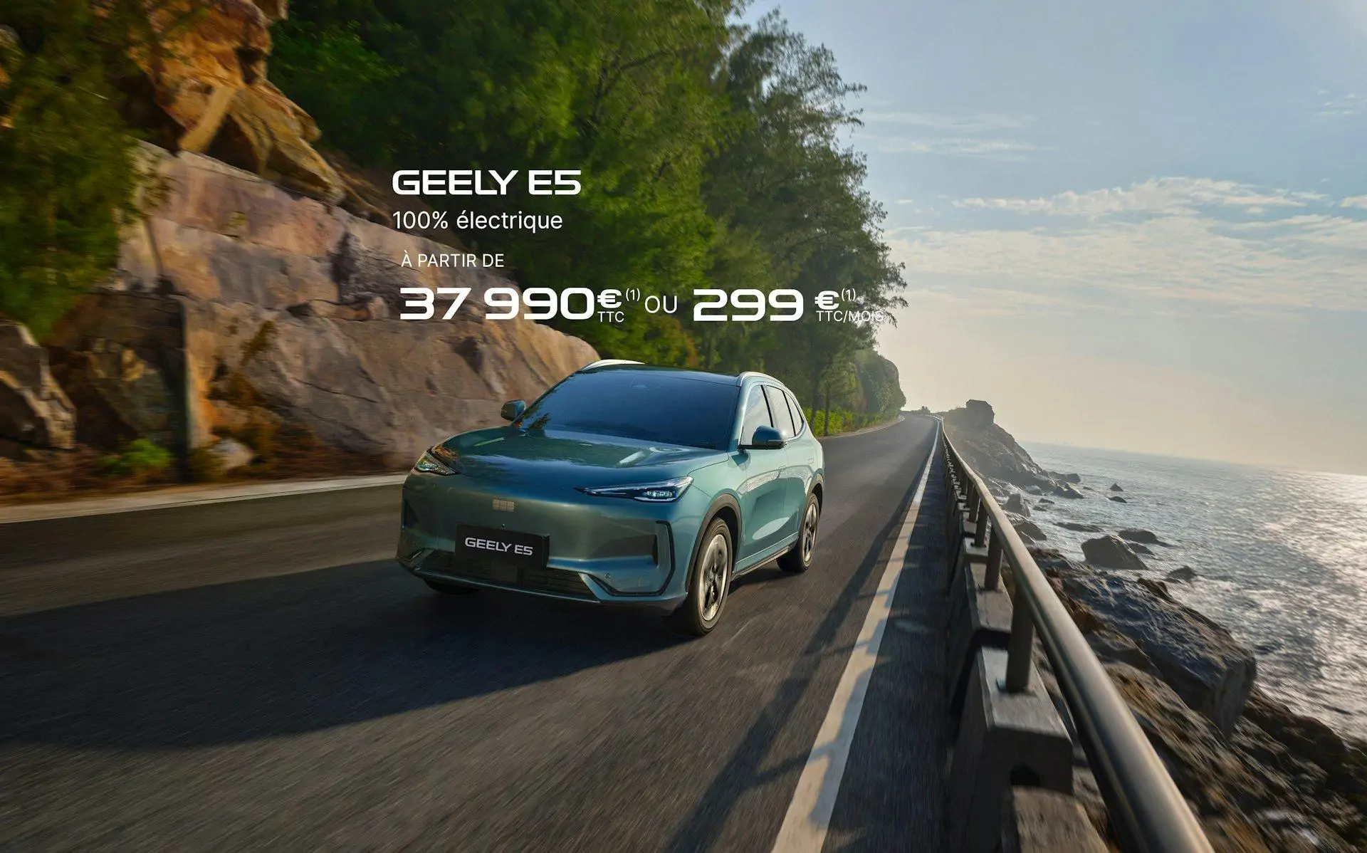 GEELY E5 : SUV 100% électrique