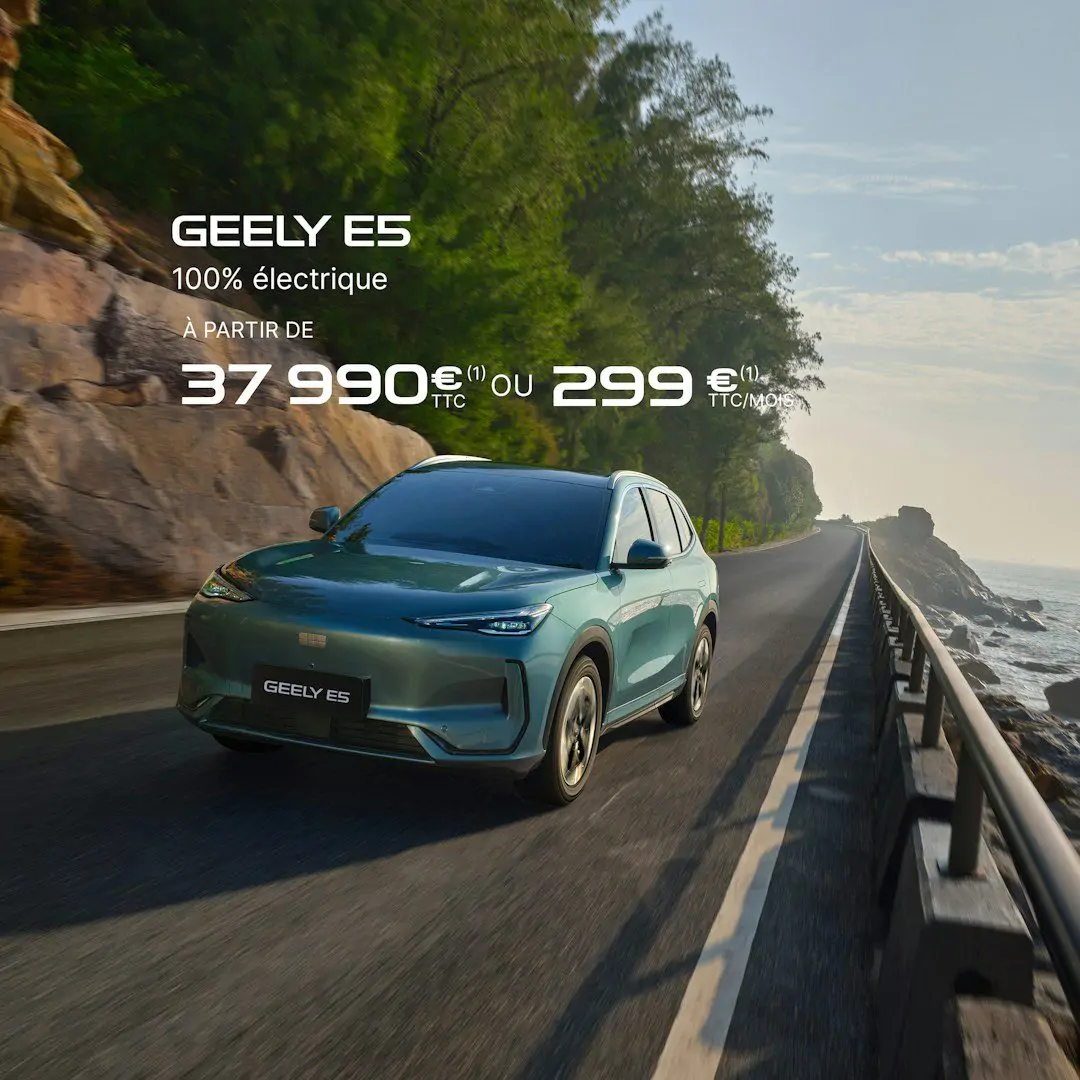 GEELY E5 : SUV 100% électrique