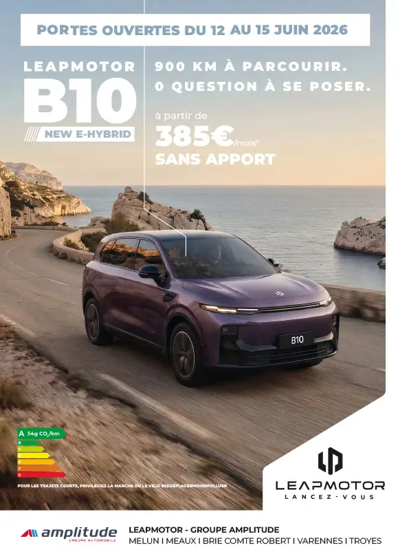 Journées Portes Ouvertes Leapmotor les 13 & 14 juin
