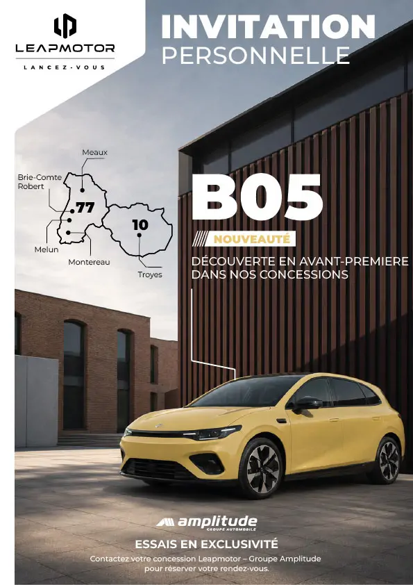 Découverte avant-première Leapmotor B05