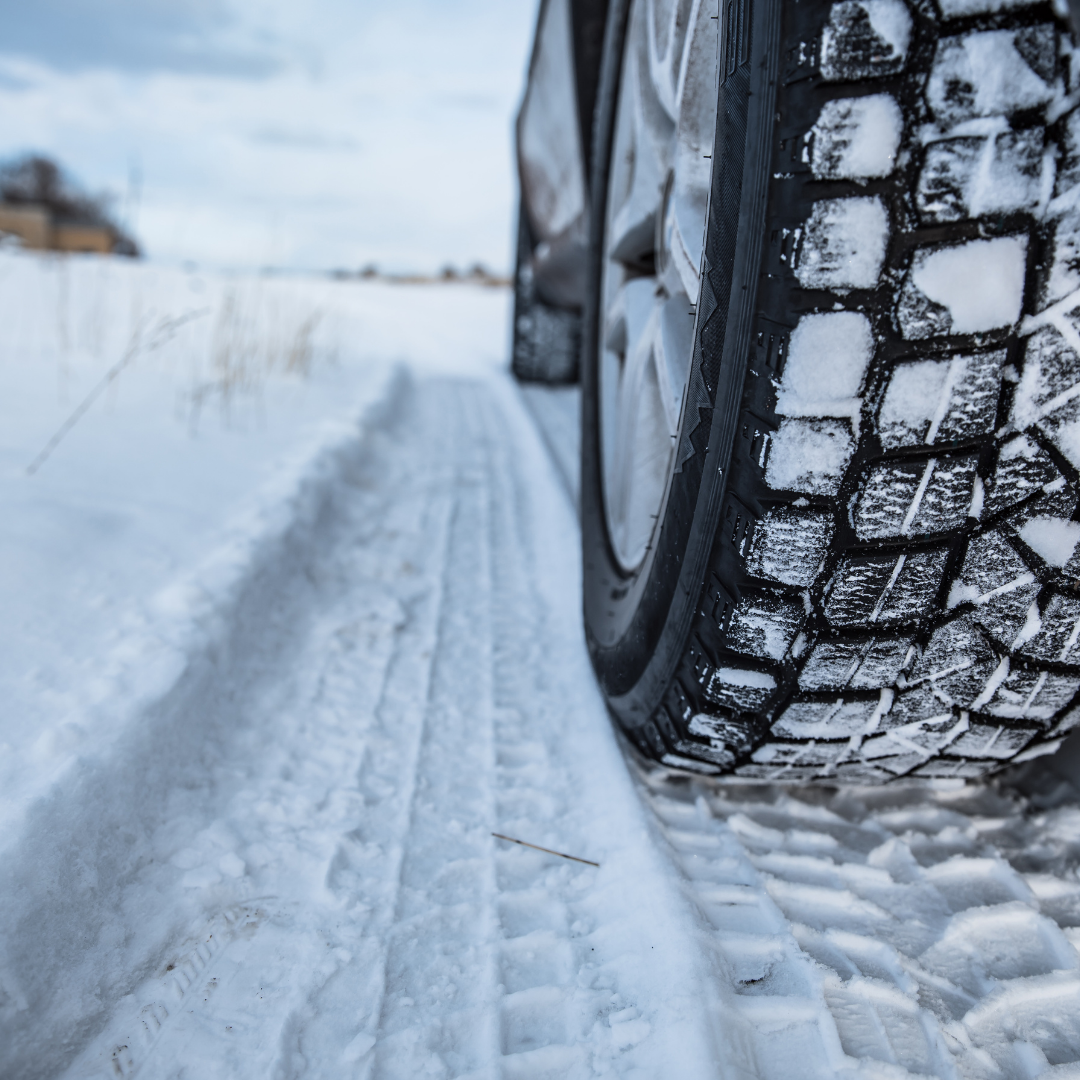 Pneu voiture en hiver