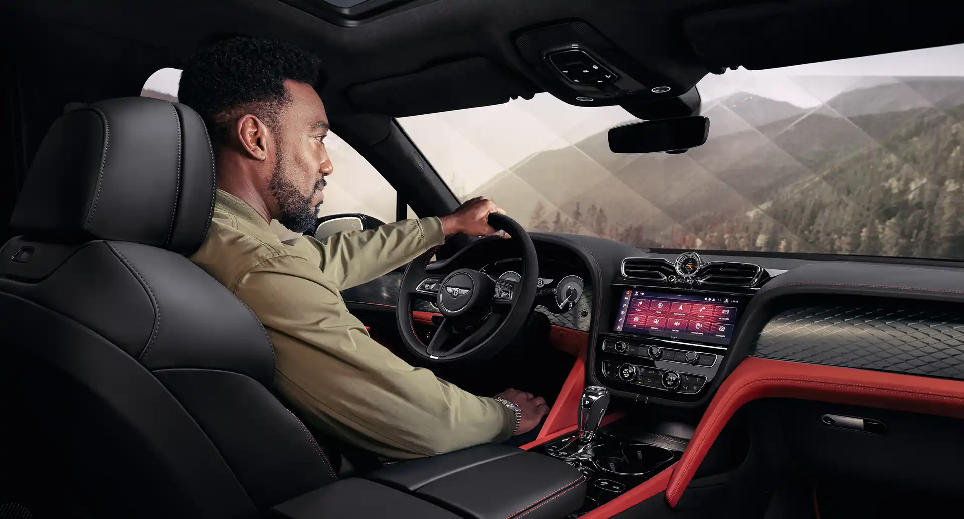 Bentley Bentayga S intérieur conucteur