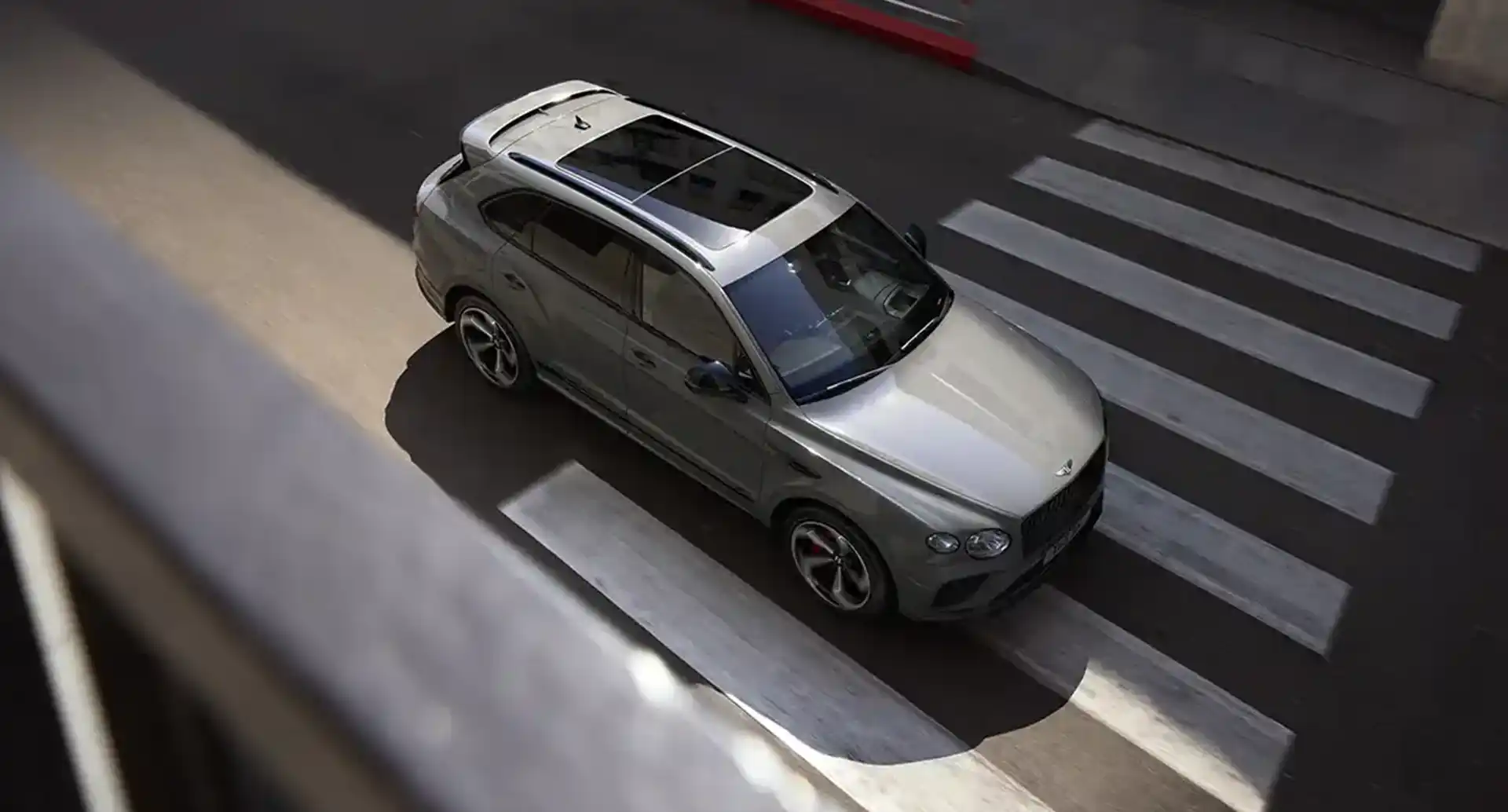 Bentley Bentayga S Groupe Chevalley vue du dessus