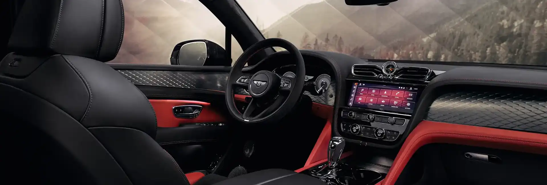 Bentley Genève Bentayga S intérieur