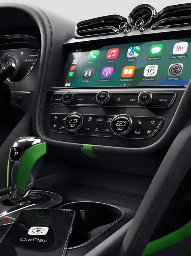 My Bentley App Studio installé dans la Bentayga Speed du Groupe Chevalley