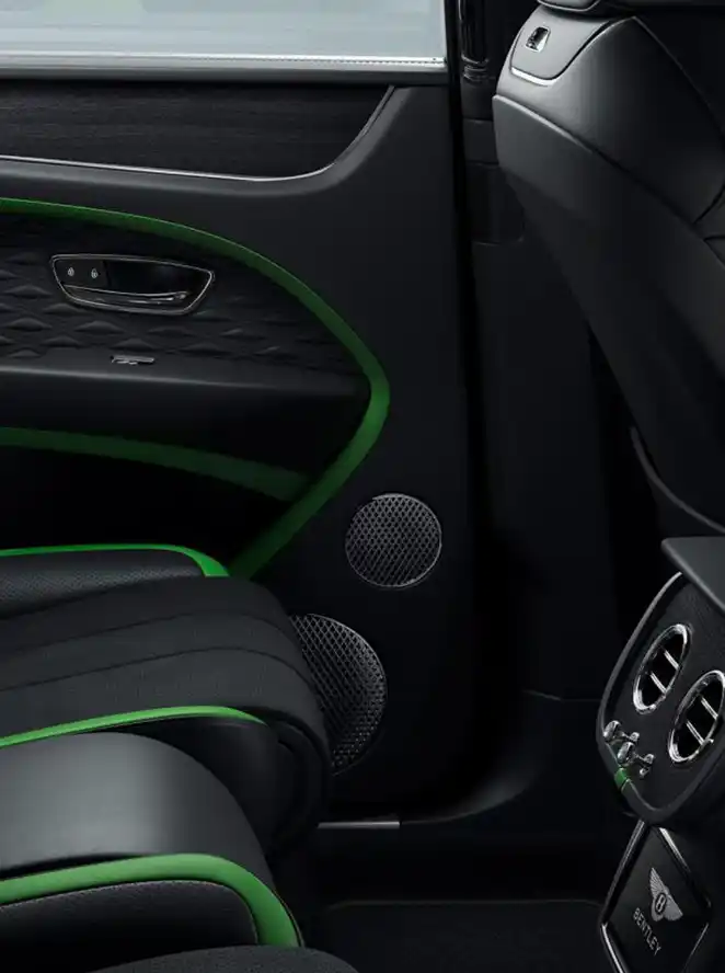 Systèmes audio Bang & Olufsen ou Naim for Bentley