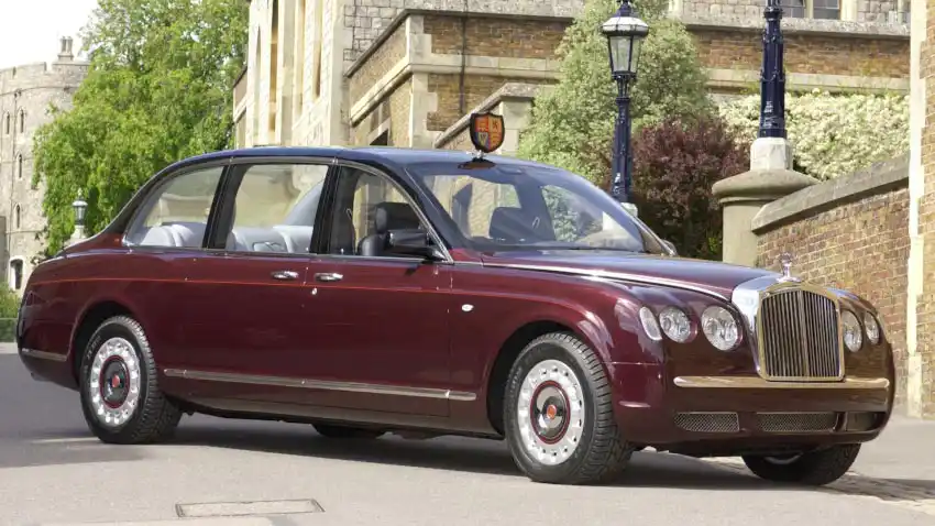 Limousine d'état de sa majesté la Reine Elisabeth 2