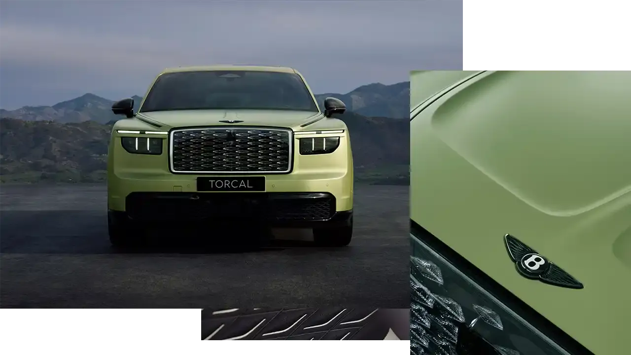 Design avant du Bentley Torcal S à Genève
