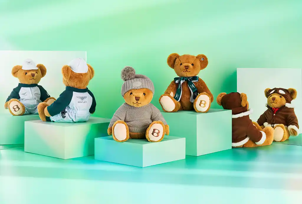 Ourson en peluche Bentley Genève