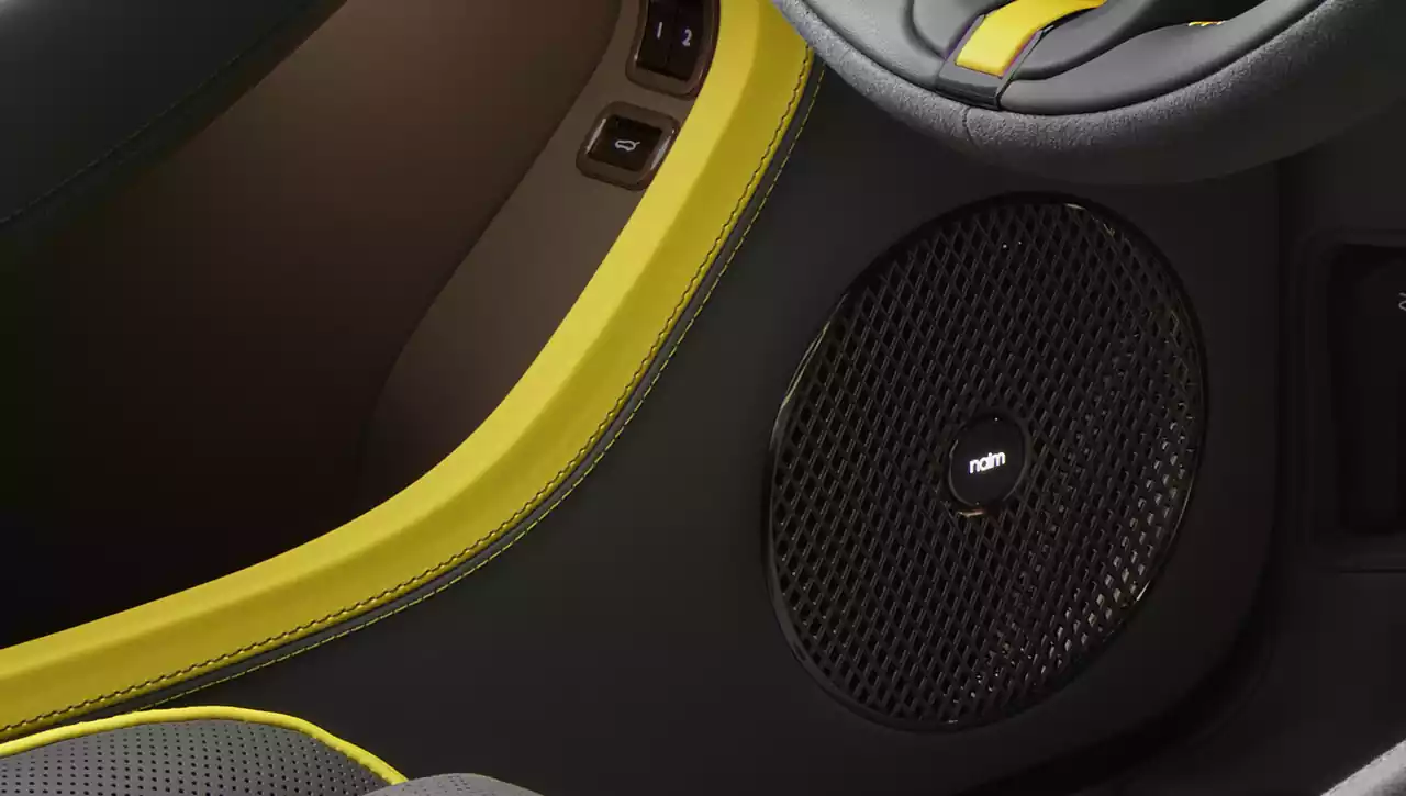 système audio Bentley Signature  de la GTC Speed 2025 Groupe Chevalley Genève