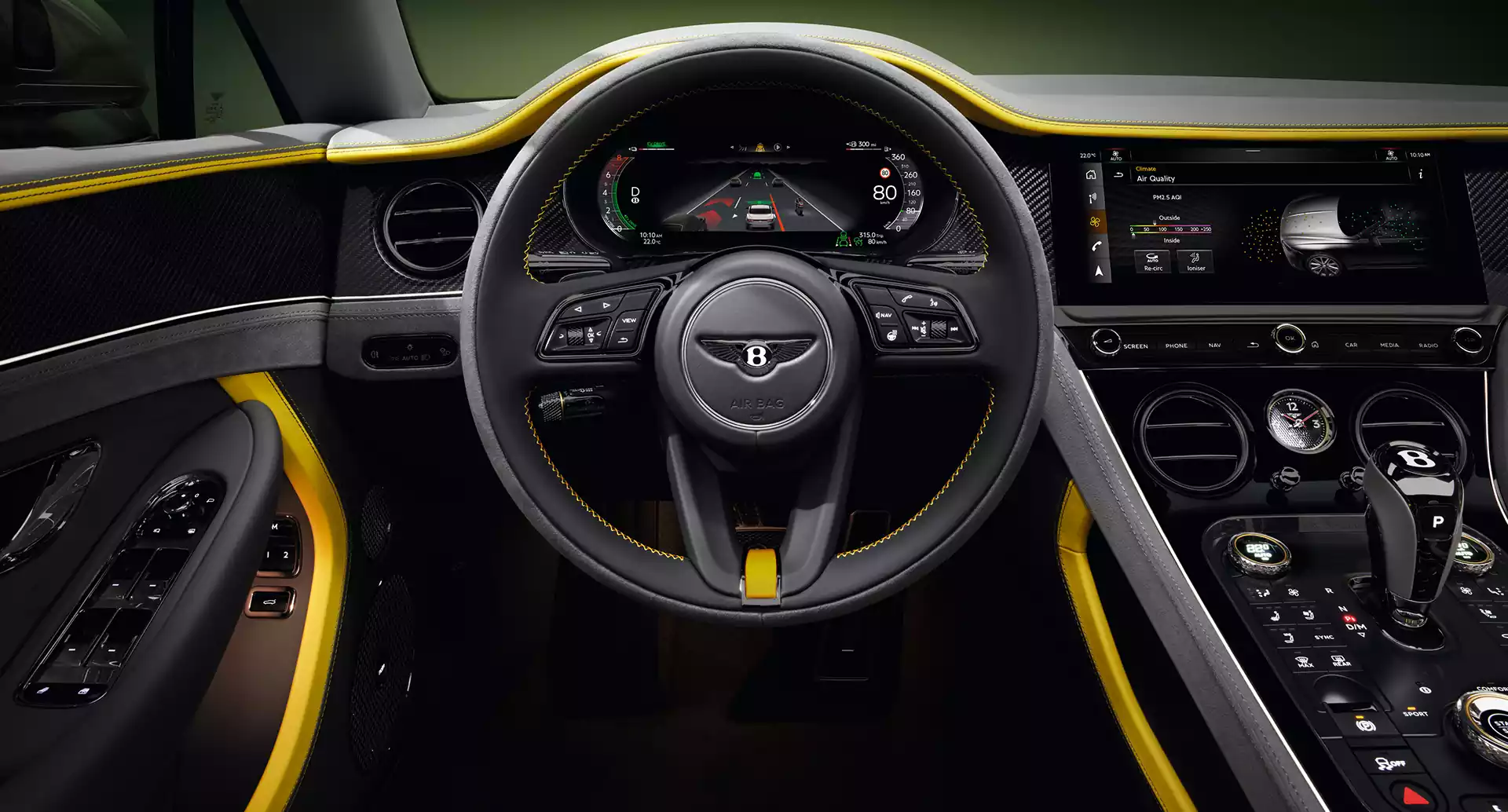 habitacle de la Bentley Continental GTC Speed Groupe Chevalley