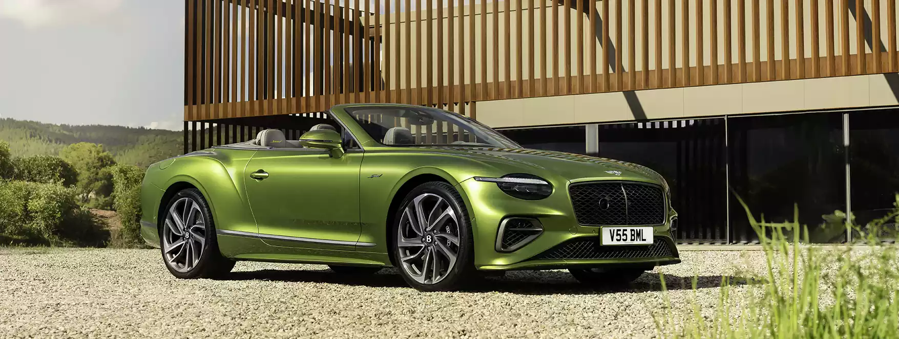 vue de la Bentley Continental GT Speed 2025