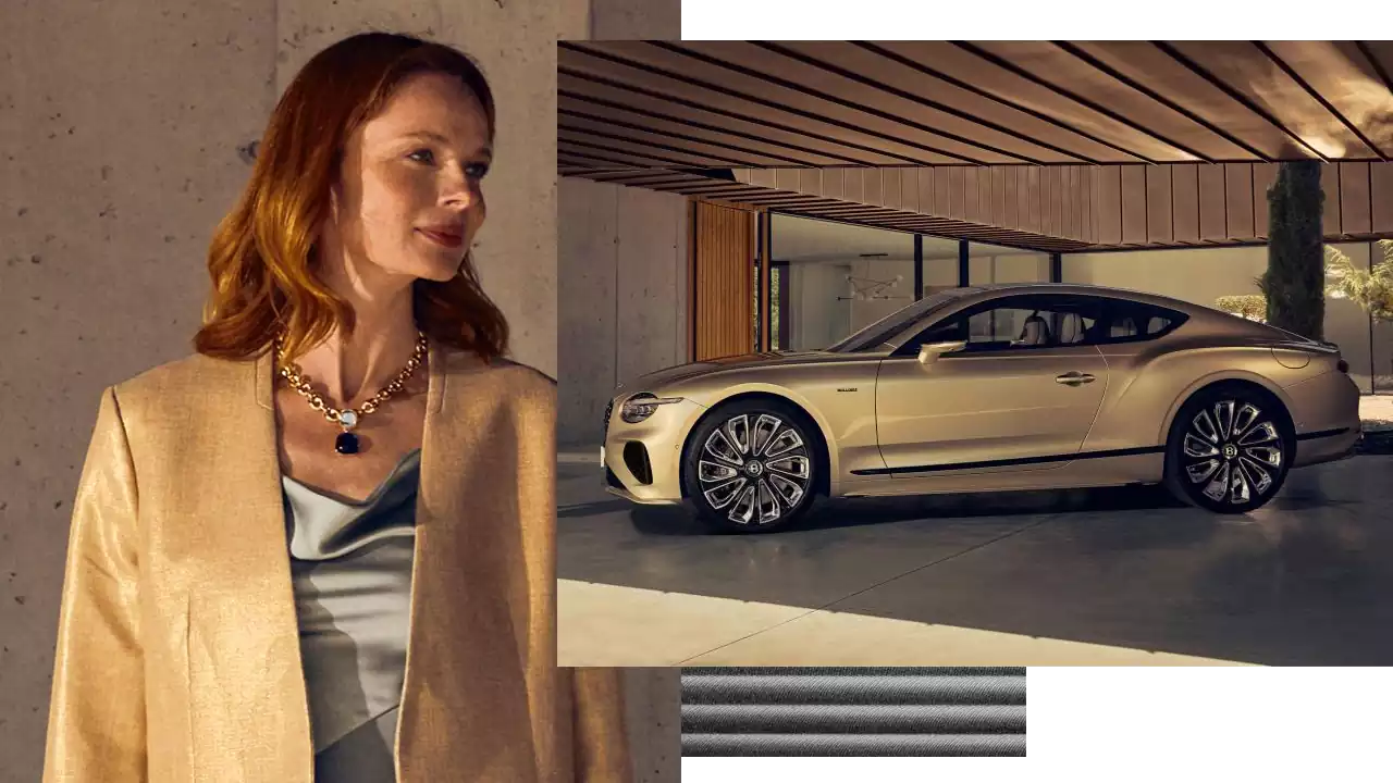 New Bentley Continental GT Mulliner MY24 in Geneva - side view