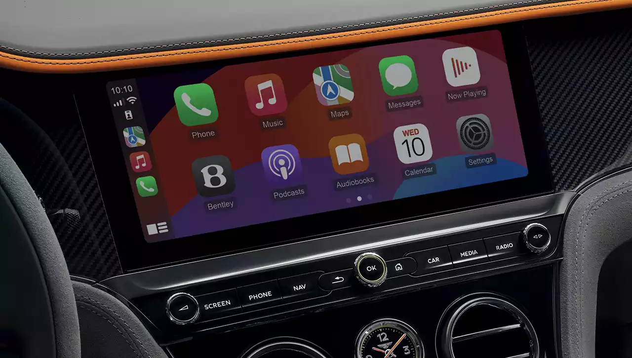 nouveau système My Bentley App Studio de la GTC Speed my25