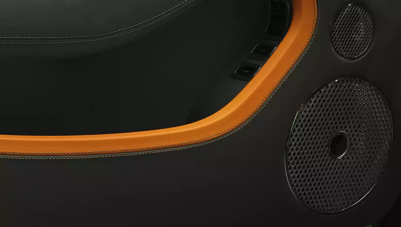 système audio Bentley Signature  de la GT Speed 2025 Groupe Chevalley Genève