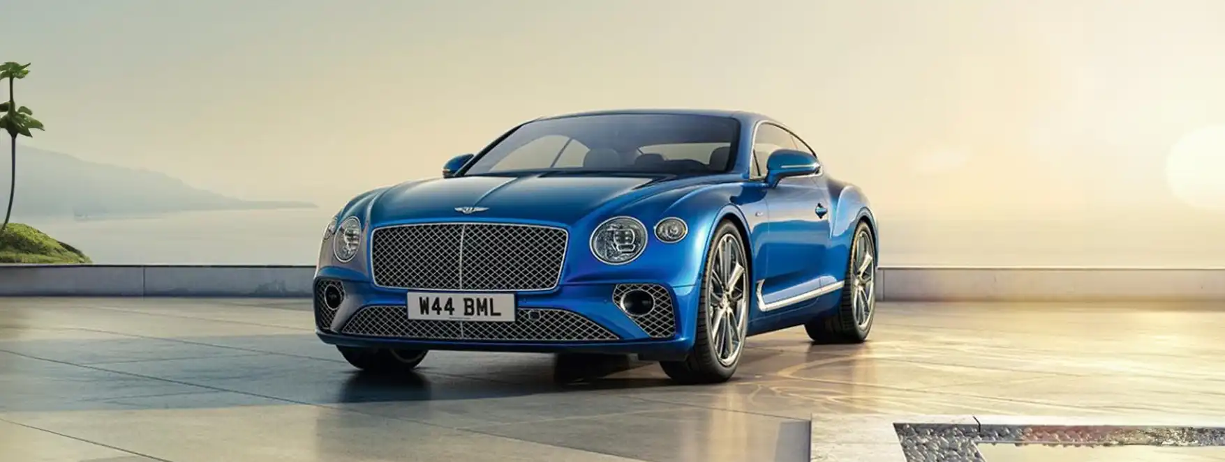 Bentley continental gt Azure 3/4 avant