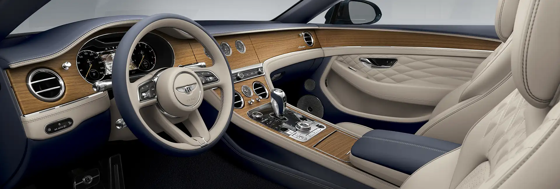 Bentley Continental GT Azure intérieur