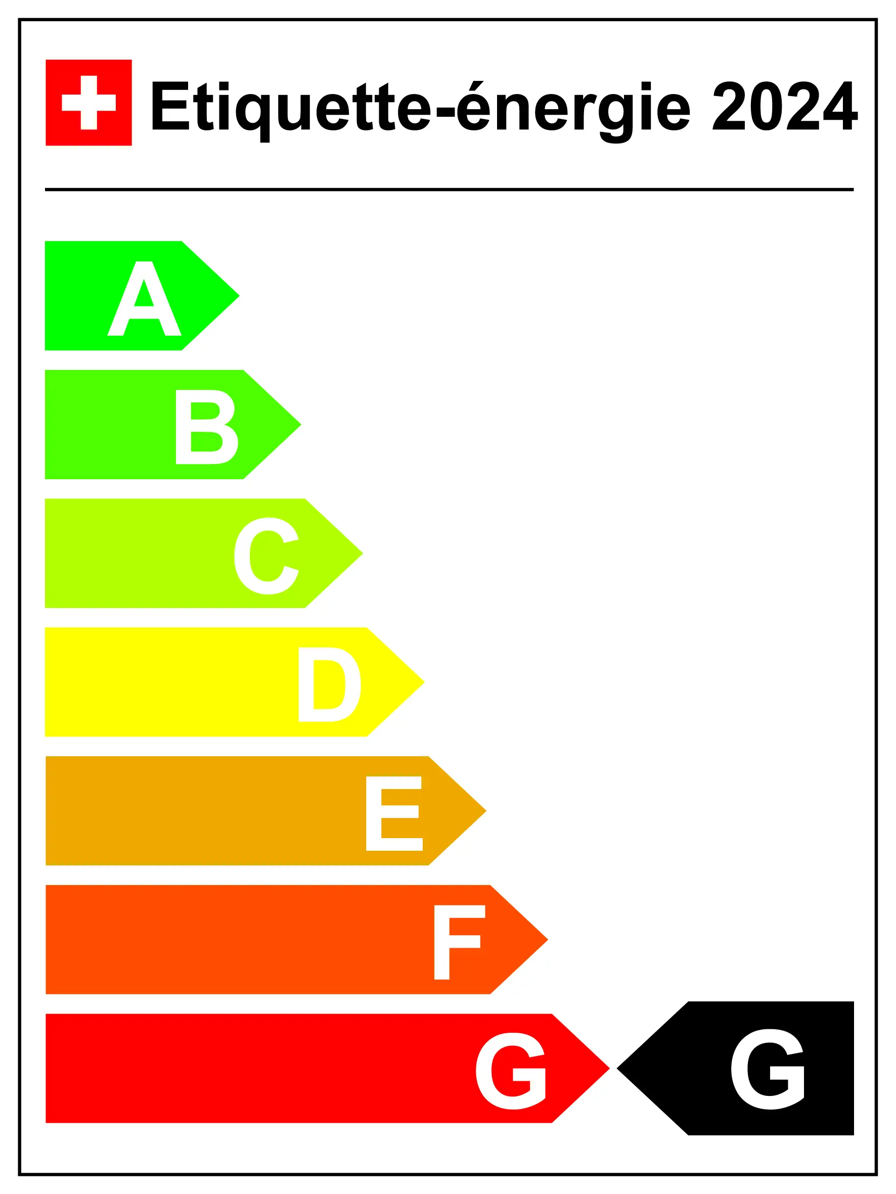 Etiquette énergétique G