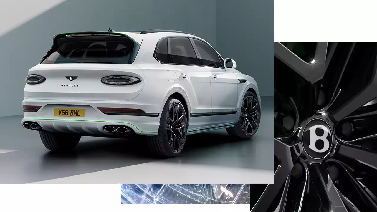 Design extérieur de la Bentley Bentayga Speed