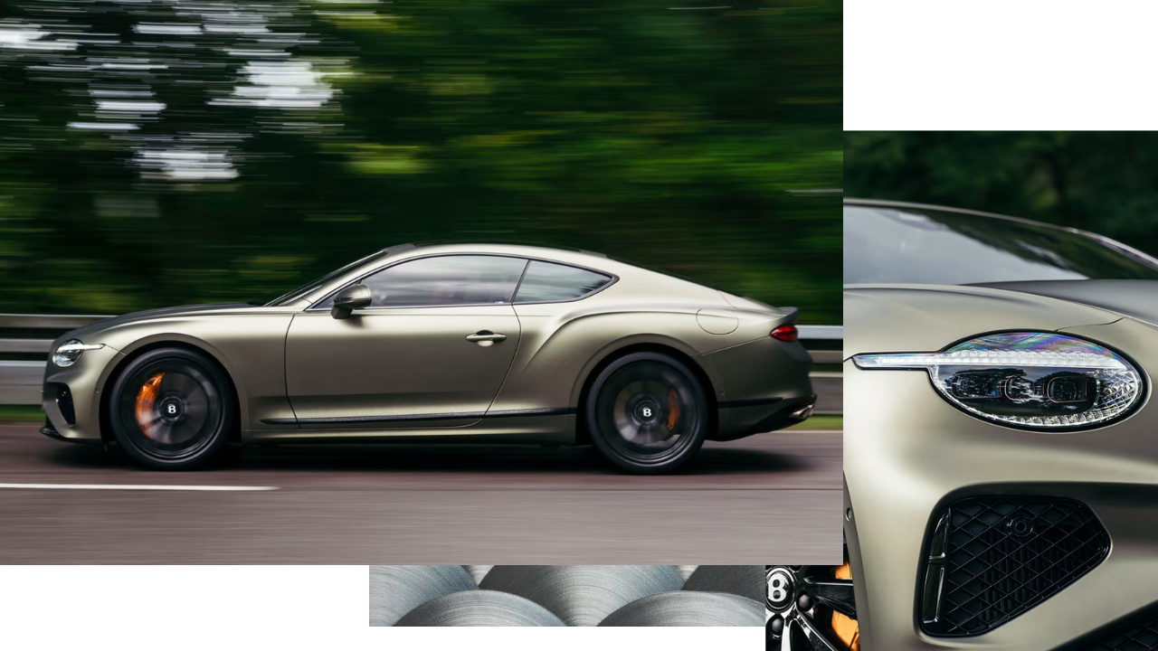Design exterieur Continental GT