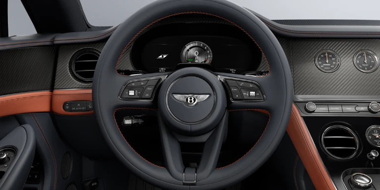 Détail de l'interieur de la GTC S de Bentley Genève Groupe Chevalley