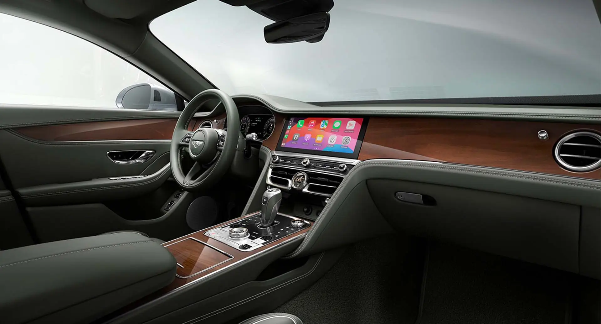 volant de la Bentley Flying Spur