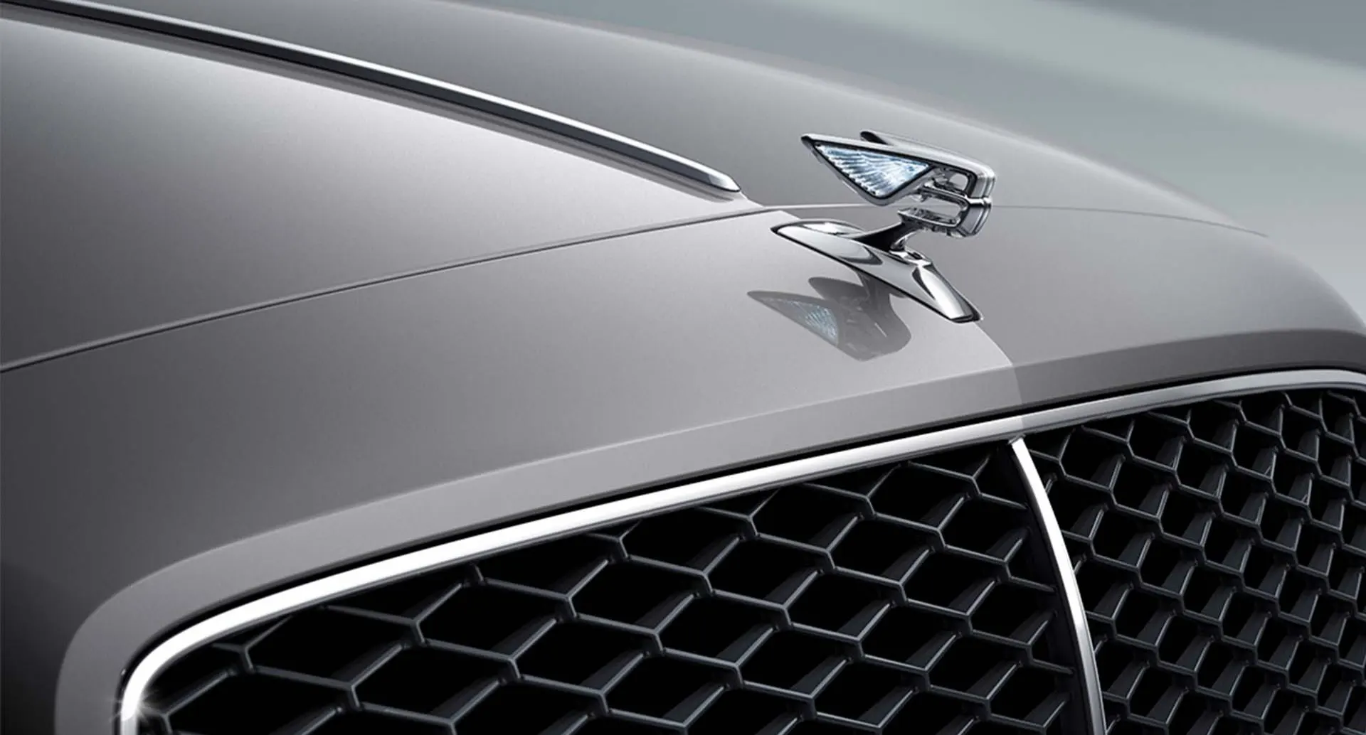 =détail de calandre de la Bentley Flying Spur Groupe Chevalley
