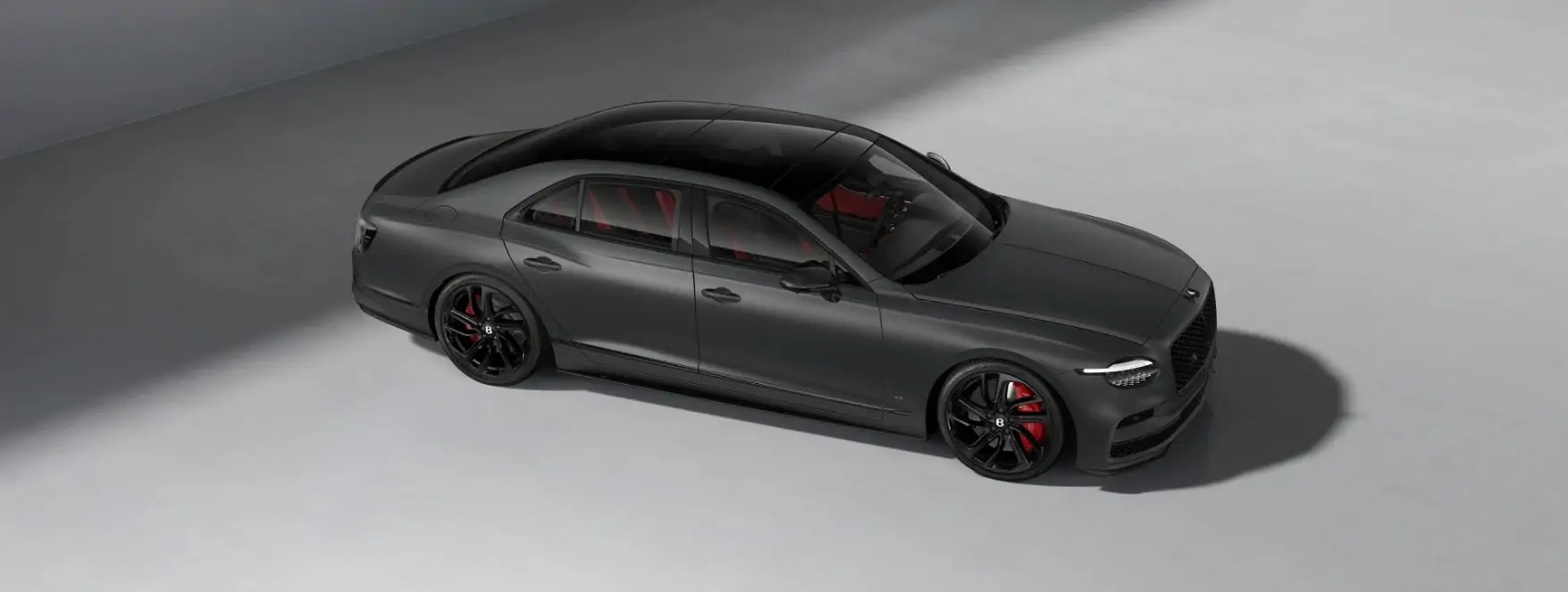 Bentley Flying Spur S face avant chez Bentley Genève