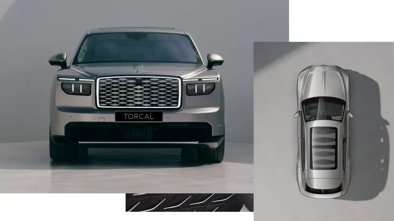 Design avant du Bentley Torcal à Genève