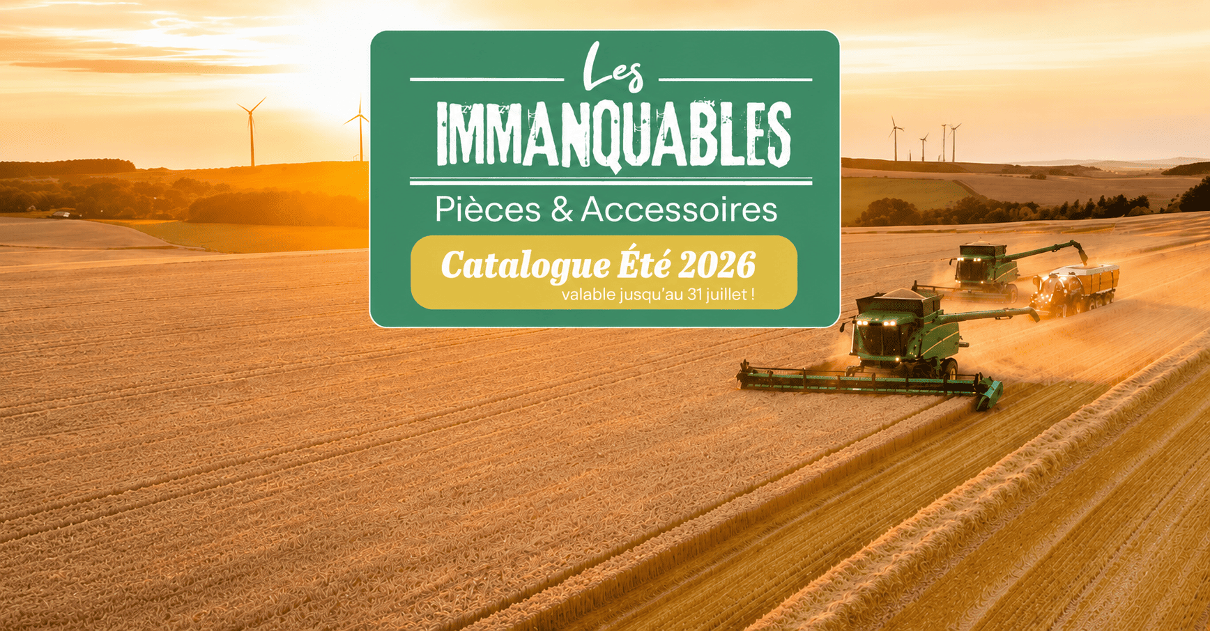 Le catalogue des Immanquables Été 2026 BPM Agri 