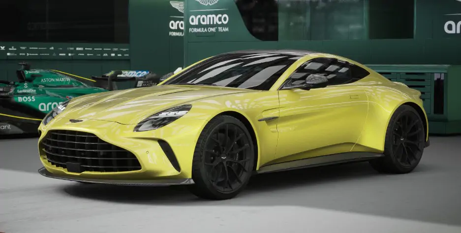 Aston Martin Bordeaux Vantage trois quart avant