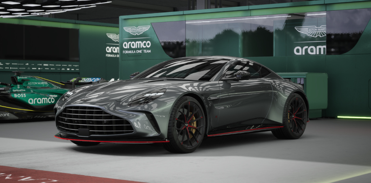Aston Martin Monaco Vantage trois quart avant