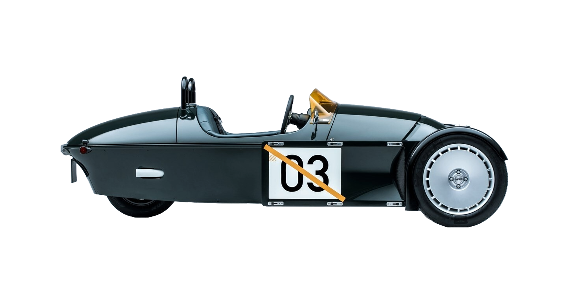 Morgan Super 3 Vue Profil passager