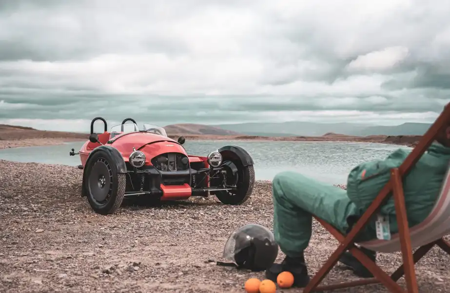 BPM Cars CH - Morgan super 3 vue avant