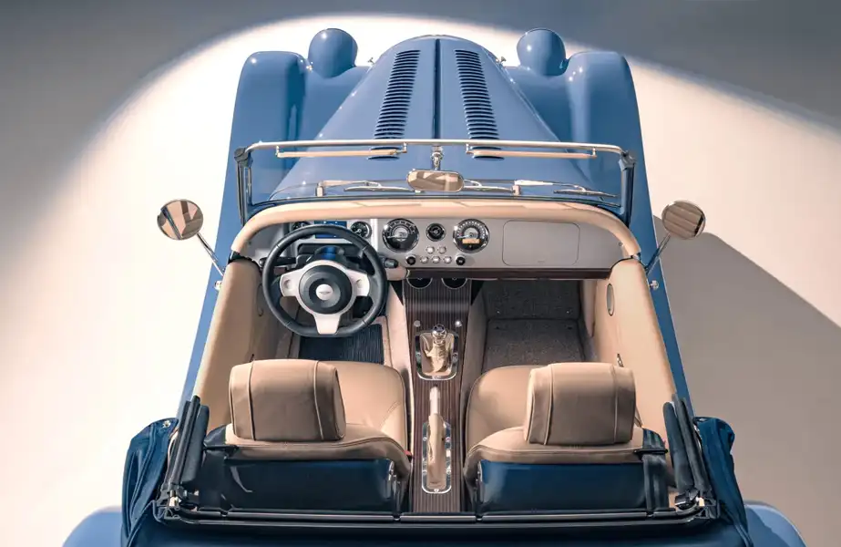 BPM Cars CH - Morgan plus 4 vue intérieur