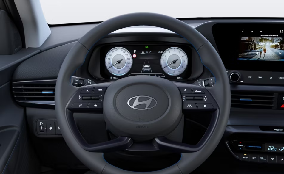 BPM Cars Hyundai Bayon - intérieur volant