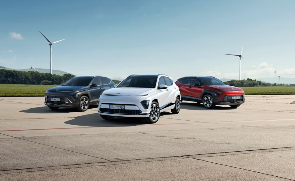 BPM Cars Hyundai Kona - Voiture rouge arrière