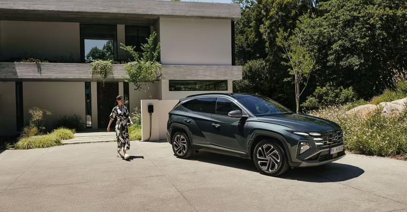 BPM Cars Hyundai Tucson Hybrid - Vue trois quart