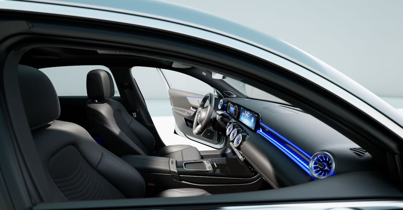 BPM Cars Mercedes Classe A compact - Vue intérieur