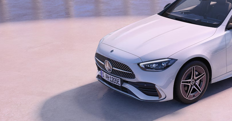 BPM Cars Mercedes Classe C - Vue trois quart avant