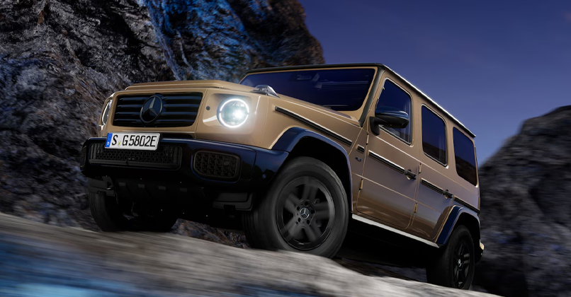 BPM Cars Mercedes Classe G Electric - Vue trois quart avant