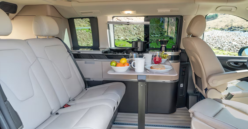 BPM Cars Mercedes V Marco Polo - Vue intérieur