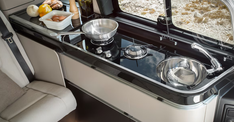 BPM Cars Mercedes V Marco Polo - Vue cuisinière