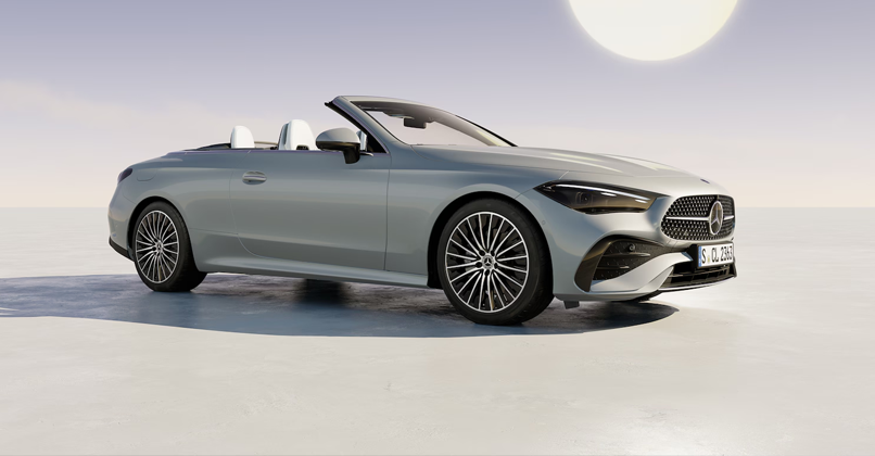 BPM Cars Mercedes CLE Cabriolet - Vue trois quart avant