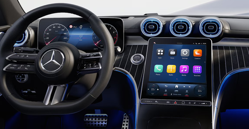 BPM Cars Mercedes CLE coupé - Vue intérieur