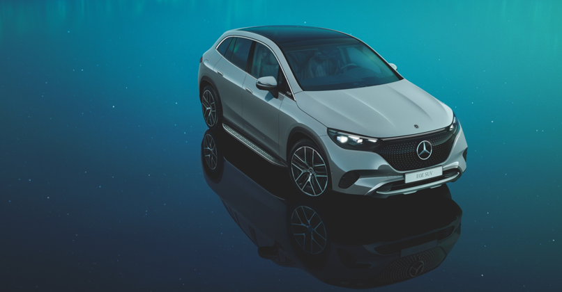 BPM Cars Mercedes EQE SUV  - Vue trois quart avant