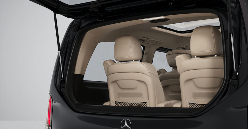 BPM Cars Mercedes EQV - Vue intérieur