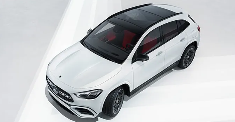 BPM Cars Mercedes GLA  - Vue trois quart haut